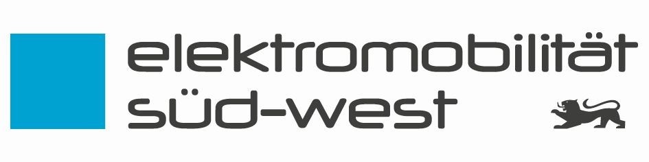 Logo Elektromobilität Süd-West