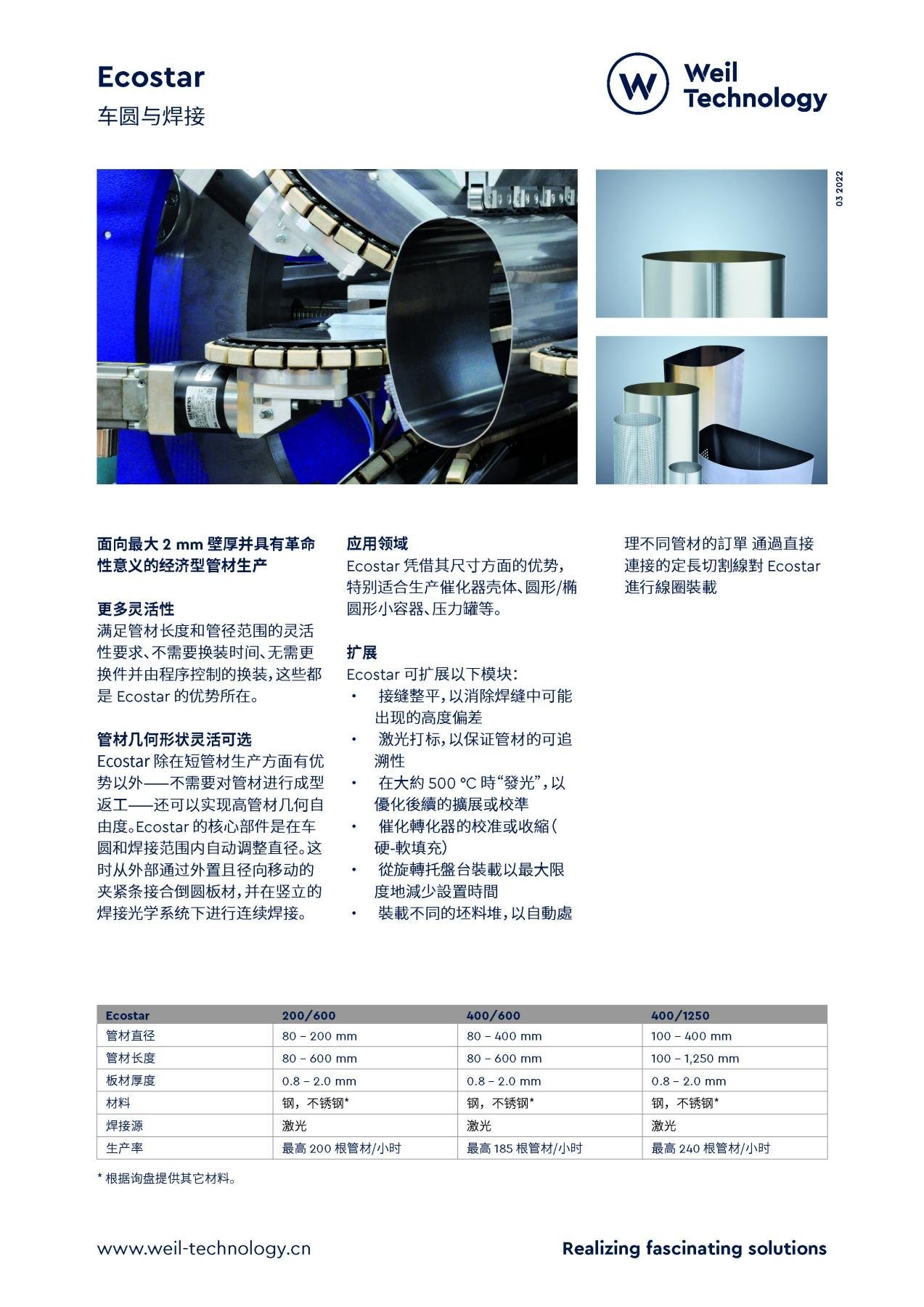 Onepager Ecostar chinese