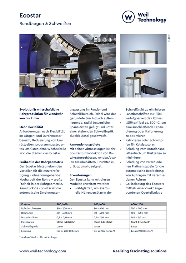 Onepager Ecostar deutsch