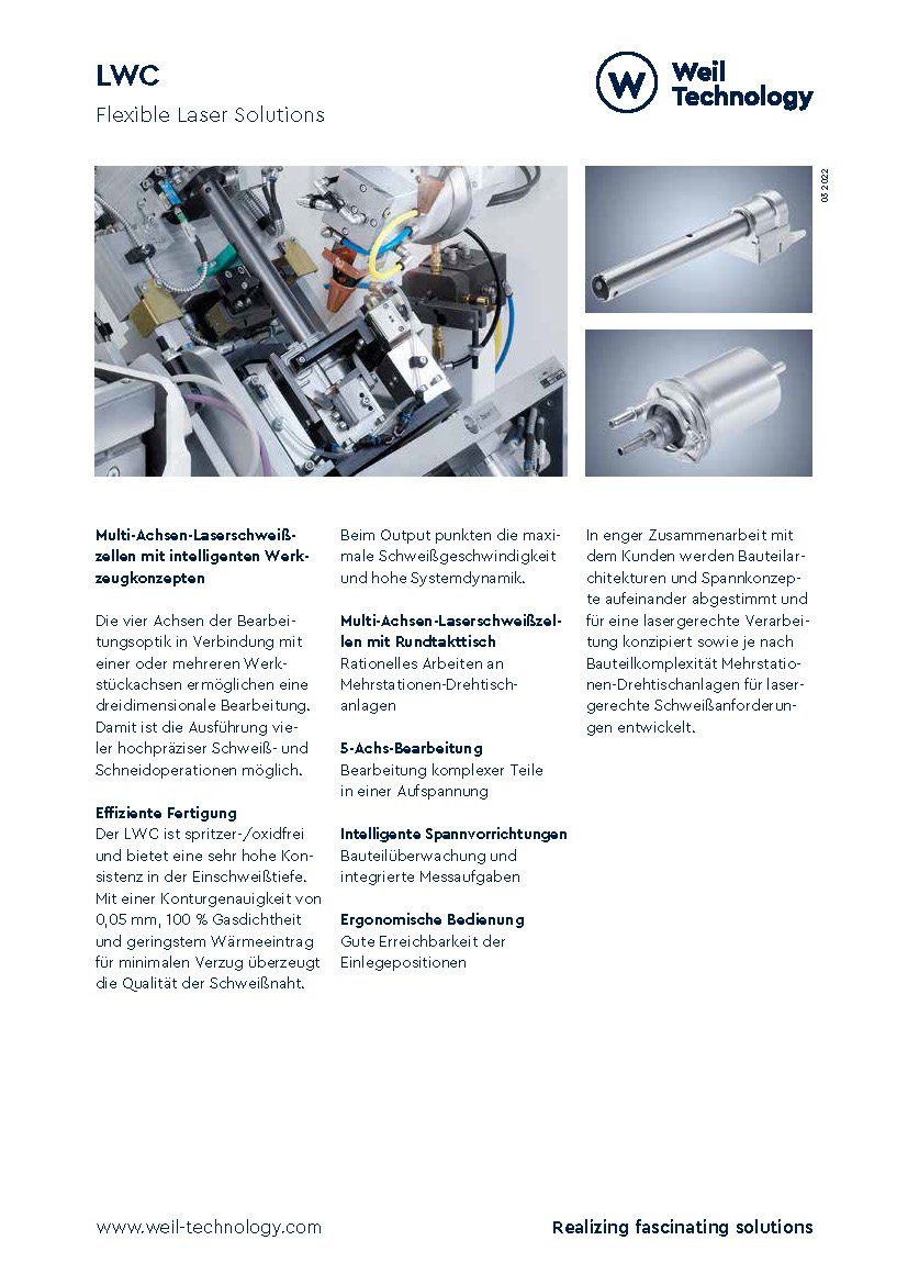Onepager LWC deutsch