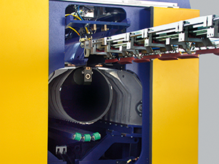 Tube forming in the tube production centre