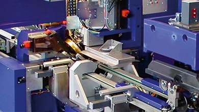 Continous tube welding machine Tubestar interior view