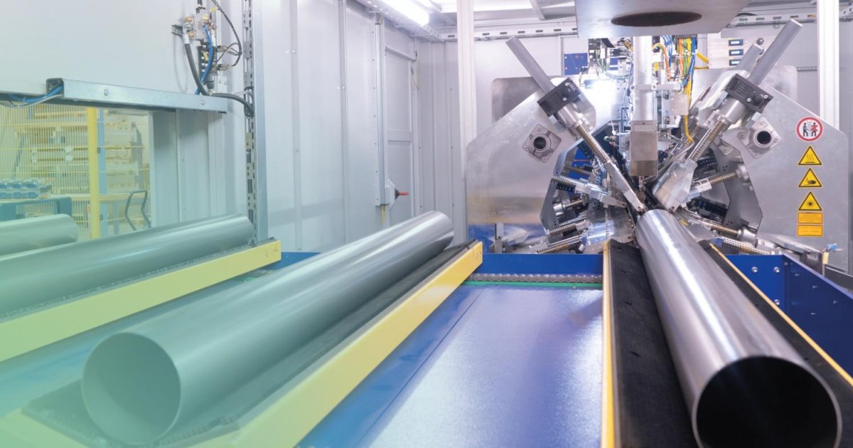 Tube Processing Display Production system for tubes with a wall thickness of up to 3 mm for KMH ...